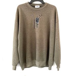 VTG Men’s Wilderness Brown/Tan Crewneck Sweatshirt